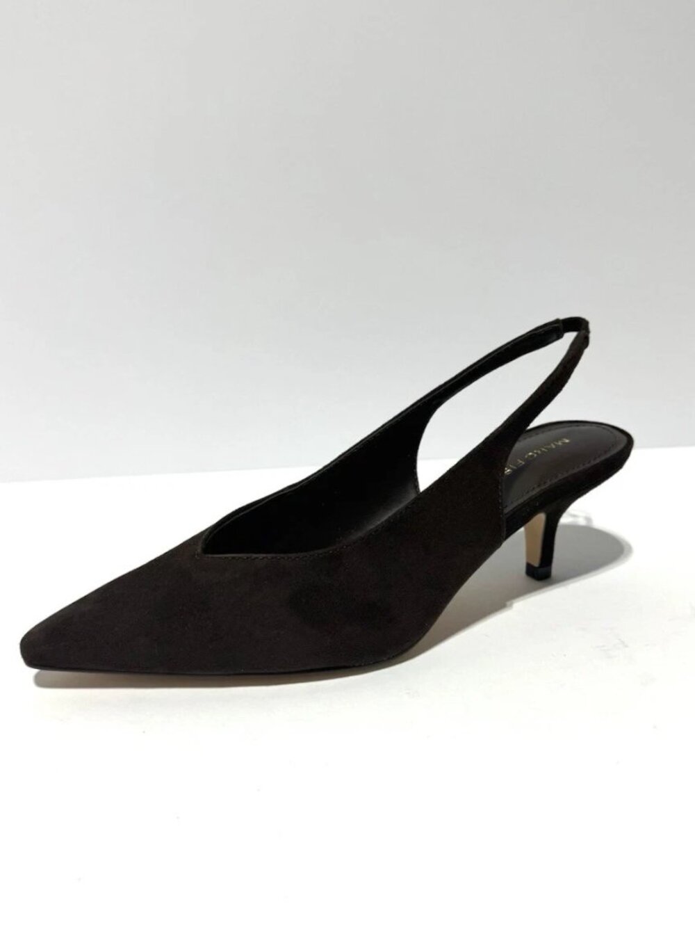 Marc Fisher Womens Labela Heels Dark Brown Size 6M